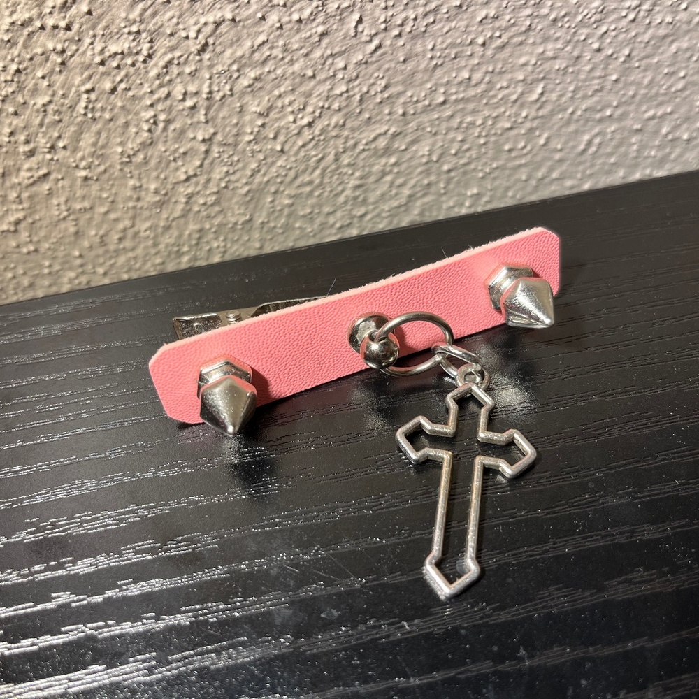 Three hair clips together